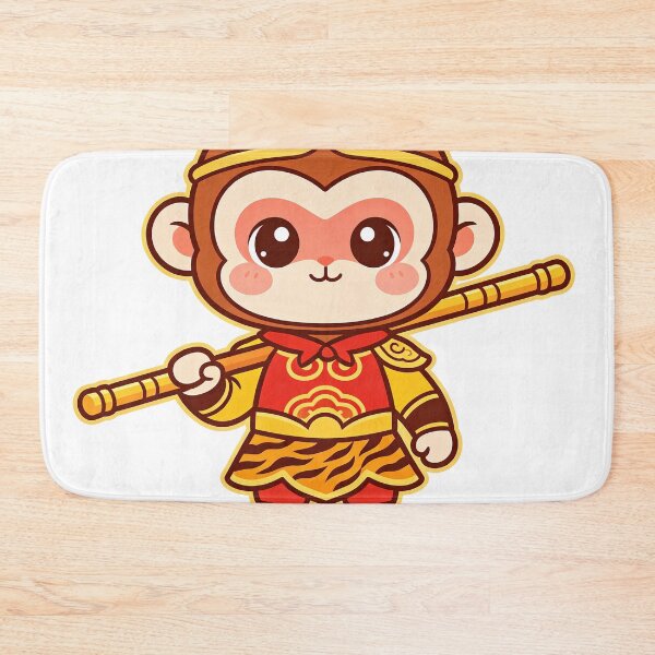 Item preview, Cute Kawaii Chibi Sun Wukong Monkey King designed and sold by DigArtis.
