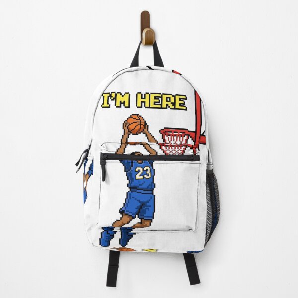 Item preview, I'm Here - Pixel Basketball Dunk Moment designed and sold by yassine elhaidi.