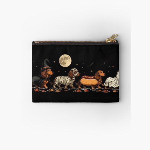Item preview, Dachshund Halloween Costumes Wiener Dog Spooky Moon designed and sold by haitrieuic96.