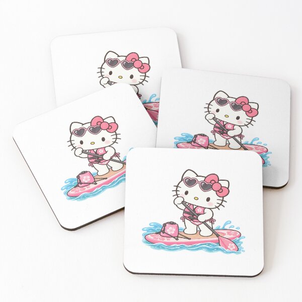 Item preview, Tabla de paddle surf de Hello Kitty designed and sold by Jadedoodle.