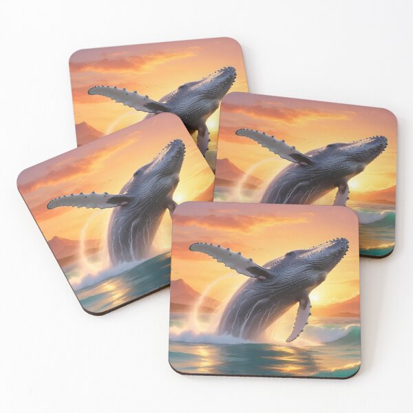 Item preview, Humpback Whale at Pacific Sunset designed and sold by Hawaii26.