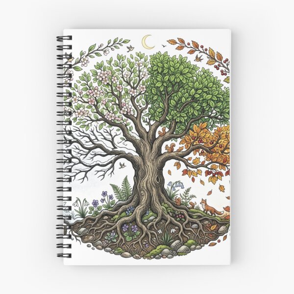 Item preview, Tree of Seasons – The Beauty of Nature designed and sold by meghnad.