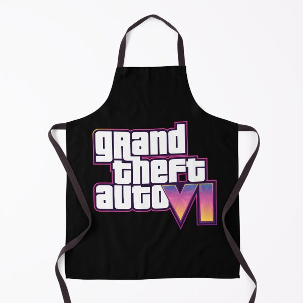 Item preview, GTA 6 Grand Theft Auto 6 Vice City Logo designed and sold by BubblePopRed.