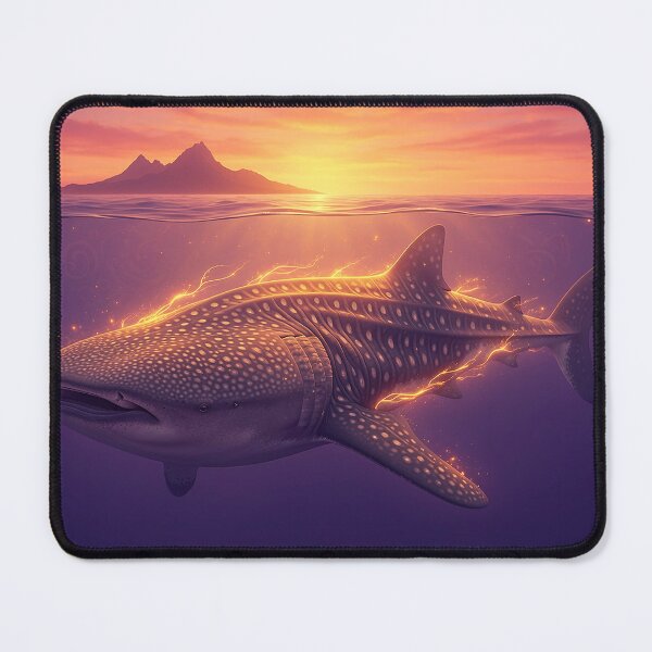 Item preview, Golden Whale Shark — Peaceful Giant of the Pacific designed and sold by Hawaii26.