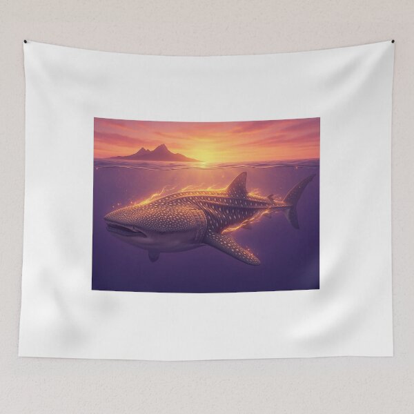 Item preview, Golden Whale Shark — Peaceful Giant of the Pacific designed and sold by Hawaii26.