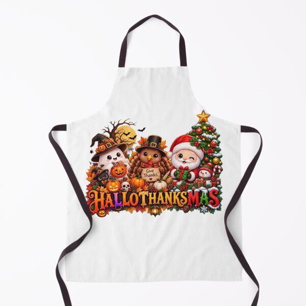 Item preview, Happy HalloThanksMas Fall Christmas Halloween Family designed and sold by QuiteOrbit.