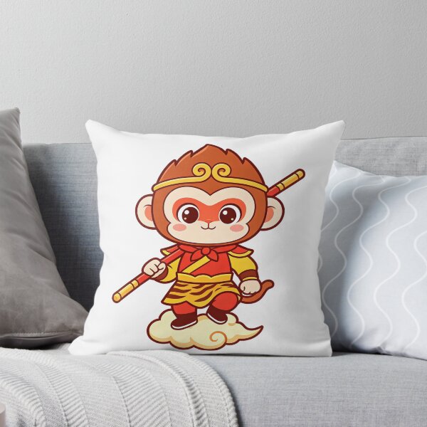 Item preview, Cute Kawaii Chibi Sun Wukong Flying Nimbus designed and sold by DigArtis.