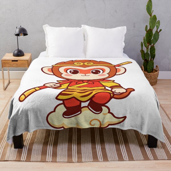 Item preview, Cute Kawaii Chibi Sun Wukong Flying Nimbus designed and sold by DigArtis.