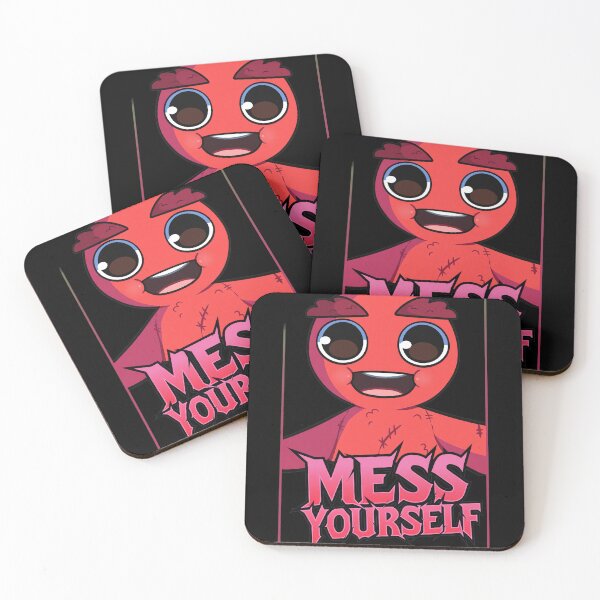 Item preview, Mess Yourself Red Cartoon Character  designed and sold by DENMSTAD.