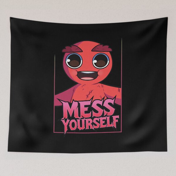 Item preview, Mess Yourself Red Cartoon Character  designed and sold by DENMSTAD.