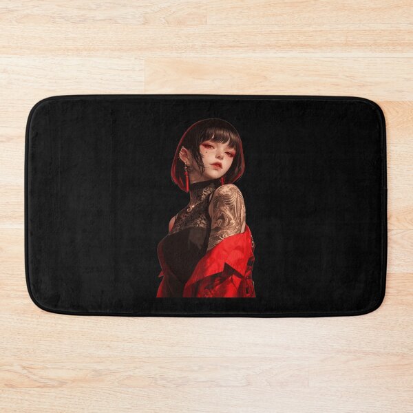 Item preview, Artistic Anime Girl Tattoo Style  designed and sold by Mccracker40.