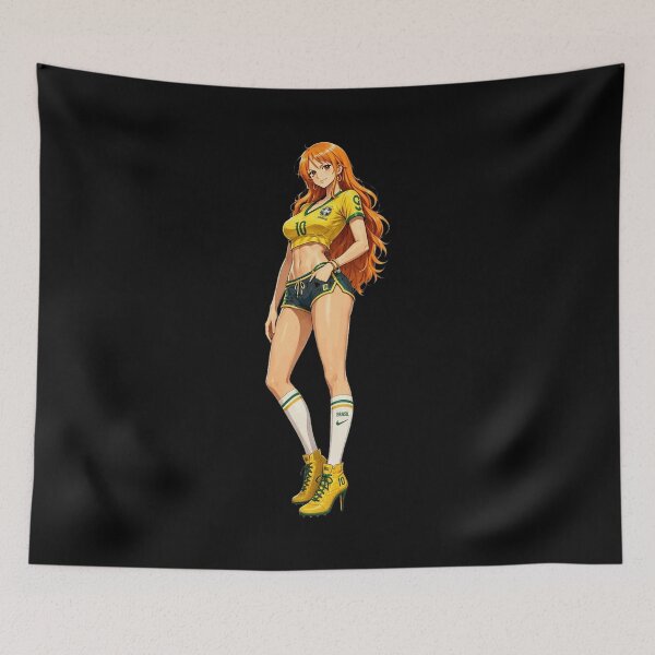 Item preview, Anime Girl Brazil Sporty Crop  designed and sold by Osazuwa92.