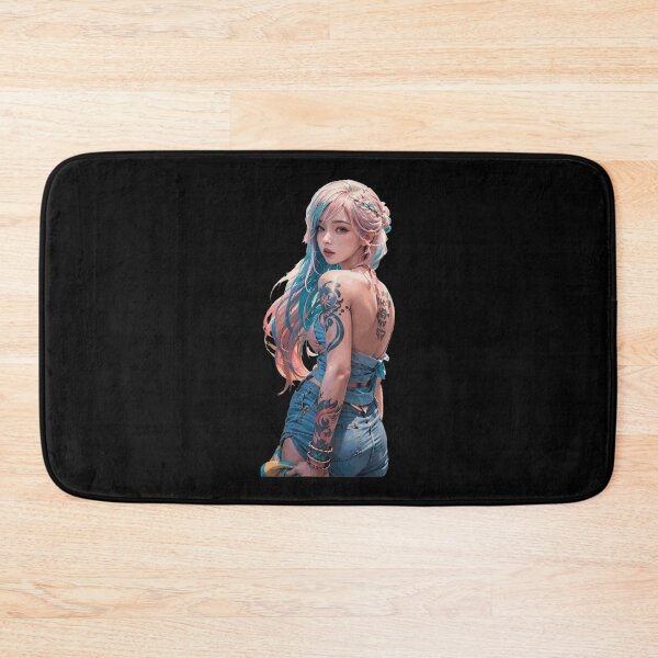Item preview, Anime Girl Tattoo Vibes designed and sold by eauMaison72.