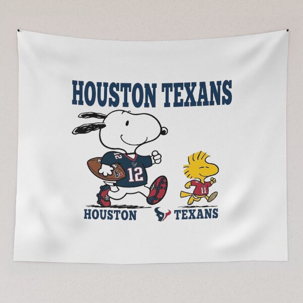 Item preview, Snoopy Houston Texans Game Day Football Fan Art designed and sold by CaneufeyCip.