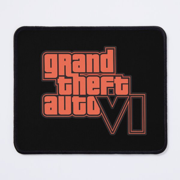 Item preview, GTA 6 Grand Theft Auto 6 Vice City Logo Red designed and sold by BubblePopRed.
