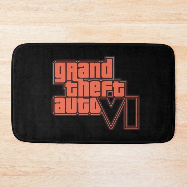 Item preview, GTA 6 Grand Theft Auto 6 Vice City Logo Red designed and sold by BubblePopRed.
