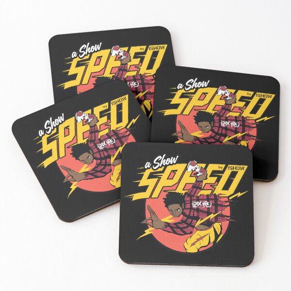 Item preview, IShowSpeed Gaming Anime Dash Design designed and sold by DENMSTAD.