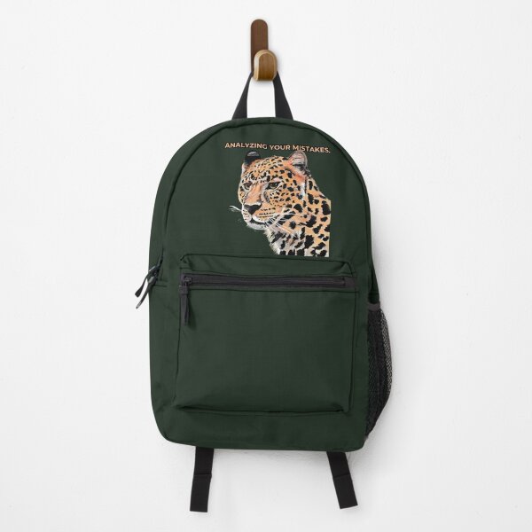 Item preview, Analysing your mistakes - Funny Jaguar Painting designed and sold by viviwildpaint.