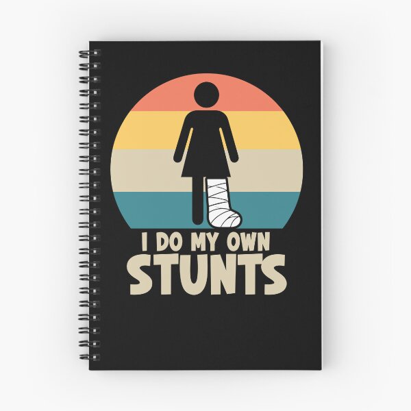 Item preview, I Do My Own Stunts Broken Leg Women's Get Well Soon Gear designed and sold by DynamicDesign.