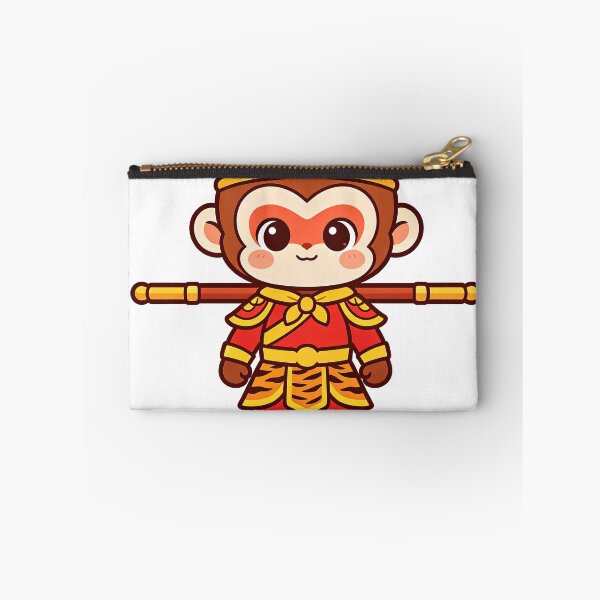Item preview, Cute Kawaii Chibi Sun Wukong Golden Staff designed and sold by DigArtis.