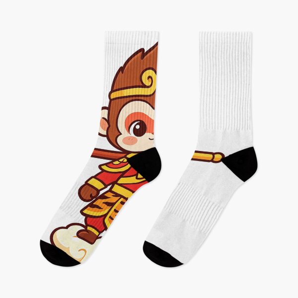 Item preview, Cute Kawaii Chibi Sun Wukong Golden Staff designed and sold by DigArtis.