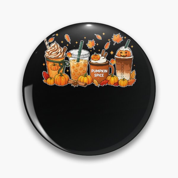 Item preview,  Pumpkin Spice Fall Coffee Drinks Pumpkin Autumn Leaves Seasonal Cozy designed and sold by PeggyGilligan.