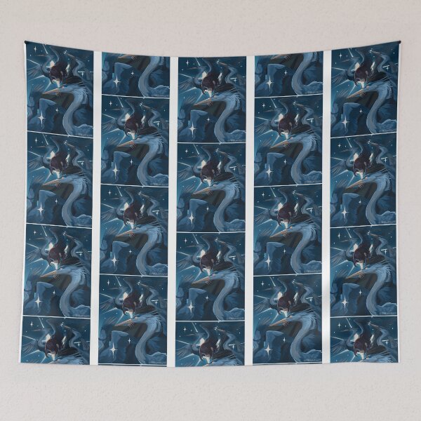 Item preview, Hange With Blue Herons designed and sold by Sa-Villa.
