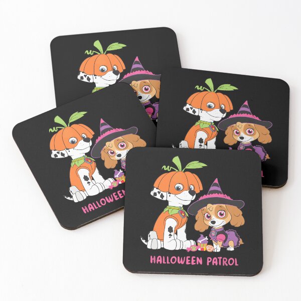 Item preview, Paw Patrol Halloween Patrol Pumpkin And Witch Pups designed and sold by AlanPitek.