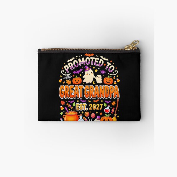 Item preview,  Promoted To Great Grandpa Halloween Ghosts Pumpkins Bats Candy Corn EST  designed and sold by PeggyGilligan.