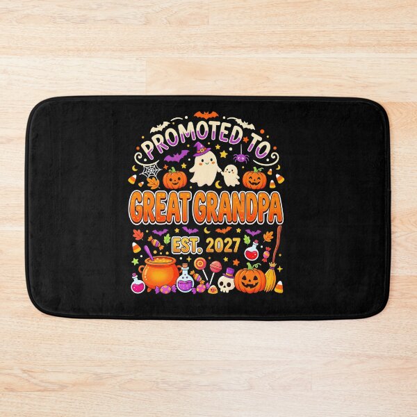 Item preview,  Promoted To Great Grandpa Halloween Ghosts Pumpkins Bats Candy Corn EST  designed and sold by PeggyGilligan.