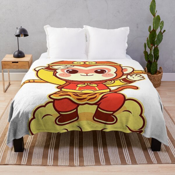 Item preview, Cute Kawaii Chibi Sun Wukong Scouting Nimbus designed and sold by DigArtis.