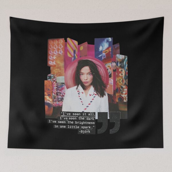 Item preview, Bjork I've Seen It All Lyric Collage Art designed and sold by DAVOUGLAS.