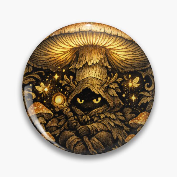 Item preview, Mushroom Guardian – Magical Forest Fantasy designed and sold by meghnad.