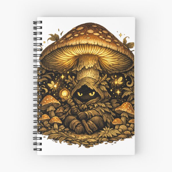 Item preview, Mushroom Guardian – Magical Forest Fantasy designed and sold by meghnad.