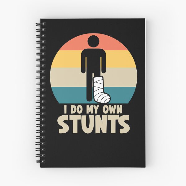 Item preview, I Do My Own Stunts Broken Leg Men's Get Well Soon Gear designed and sold by DynamicDesign.