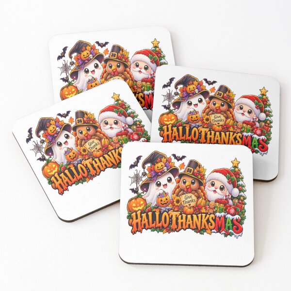 Item preview, cute Hallothanksmas designed and sold by QuiteOrbit.