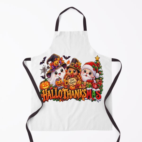 Item preview, cute Hallothanksmas designed and sold by QuiteOrbit.