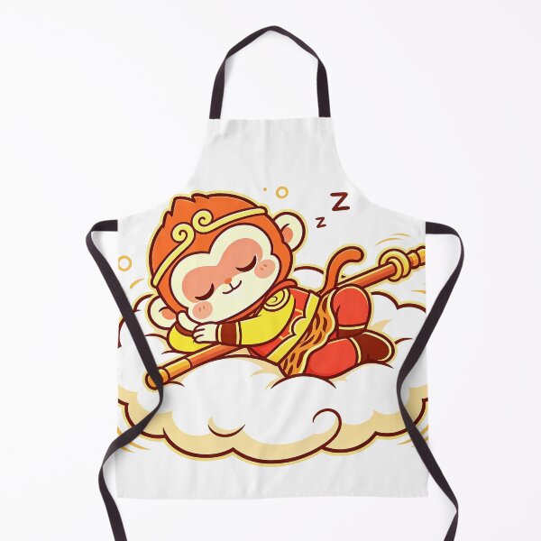 Item preview, Cute Kawaii Chibi Sun Wukong Sleeping Nimbus designed and sold by DigArtis.