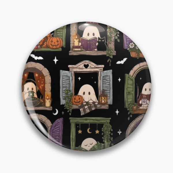Item preview, Too Cozy To Haunt Cute Ghost Windows Spooky Fall designed and sold by haitrieuic96.