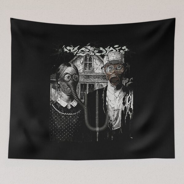 Item preview, Gas Mask Gothic Dystopian Grunges Art designed and sold by Olliekotart.