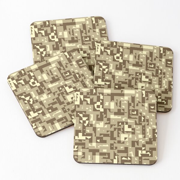 Item preview, Desert Camouflage Pixelate Mosaic Seamless Digital Patterns designed and sold by ShopieHome.