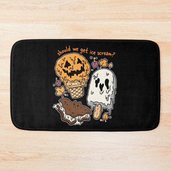 Item preview,  Should We Get Ice Cream Ghosts Eating Ice Cream Halloween designed and sold by PeggyGilligan.