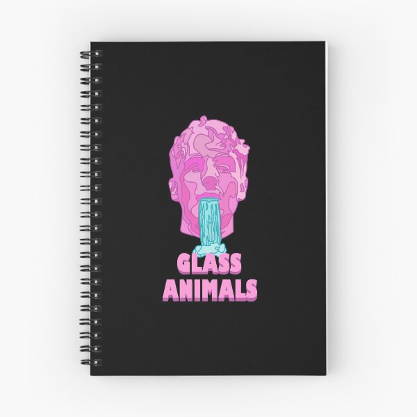 Item preview, Pink Melted Bust Glass Animals Indie Art designed and sold by DAVOUGLAS.
