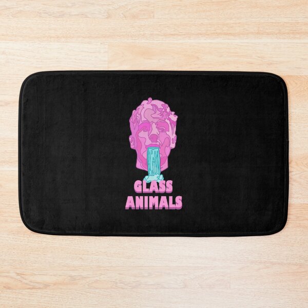 Item preview, Pink Melted Bust Glass Animals Indie Art designed and sold by DAVOUGLAS.