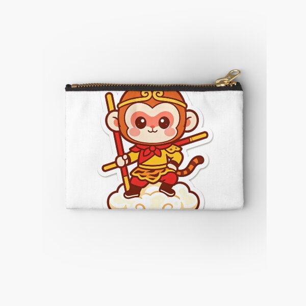 Item preview, Cute Kawaii Chibi Sun Wukong Sticker Art designed and sold by DigArtis.