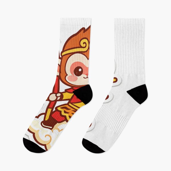 Item preview, Cute Kawaii Chibi Sun Wukong Sticker Art designed and sold by DigArtis.