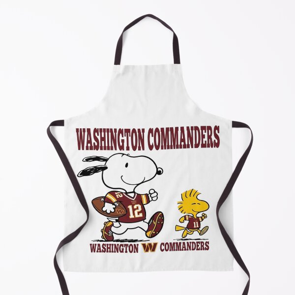 Aperçu de l'œuvre Illustration de fan de football américain Snoopy Washington Commanders pour le jour du match créée et vendue par CaneufeyCip.