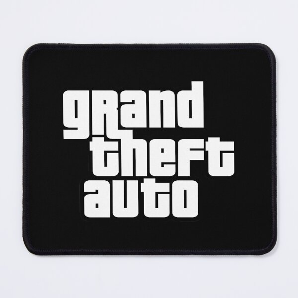 Item preview, GTA Grand Theft Auto Logo designed and sold by BubblePopRed.