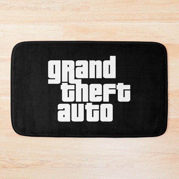 Item preview, GTA Grand Theft Auto Logo designed and sold by BubblePopRed.