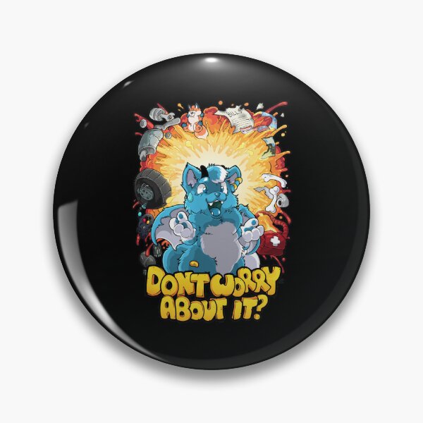 Item preview, Don't Worry About It Furry Explosion Art designed and sold by RODNESAPIAN.